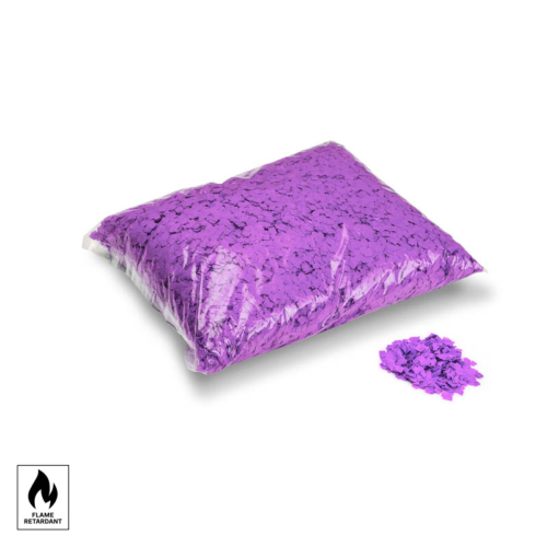 Confettis papier violet